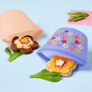 Reusable Sandwich Bags - Pink and Purple Floral