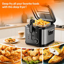 Electric Deep Fryer - Black