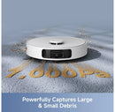 E30 Ultra Robot Vacuum and Mop - White