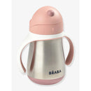 Stainless Steel Straw Cup - Pink