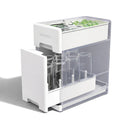 Covered Drying Rack and Organizer Moisture Absorber White