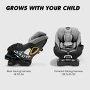 Convertible & Rotating Car Seat - Dune