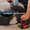 Toddler Connect3R Pack of 2 Backless Booster Car Seats - Black Storm