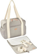 Baby Paris Diaper Bag - Grey