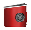 Frigidaire 26 Lbs. Countertop Ice Maker - Bullet Shaped Ice, Red Stainless Steel