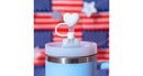 4pk Americana Hot Dog Straw Toppers