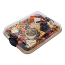Charcuterie Bamboo Board with Locking Lid - 11 Inch x 14 Inch