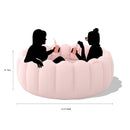 Tufted Kiddie Pool - Blush