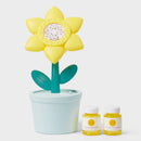 Lights and Sounds Bubble Flowerpot - Interactive Bubble Machine Toy