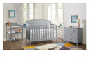 Oxford Baby Baldwin 4-In-1 Convertible Crib - Dove Gray