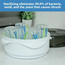 Microwave Steam Sterilizer for Baby Bottles & Accessories