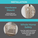 Stairway Secure Baby Gate - Sand