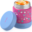 Kids' Stainless Steel Insulated Food Jar - Rainbows & Butterflies