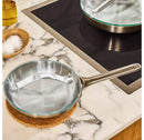 Durable Glass Lid for 8-inch Cookware - Silver
