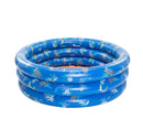 Three Ring Inflatable Pool with Basin