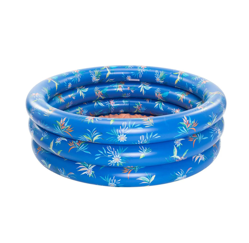 Three Ring Inflatable Pool with Basin – Freshized
