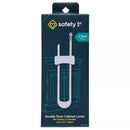 Double Door Baby-Proofing Cabinet Lock - 2pk - White