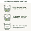 Carb-Reducing Rice Cooker - Cream