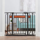 Extra Wide Home Accents Metal Walk Through Baby Gate