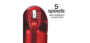 5-Speed Hand Mixer - Red