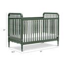 3 in 1 Convertible Spindle Crib - Toddler Bed Conversion Kit