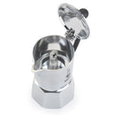 3 Cup Moka Stovetop Espresso Maker - Silver