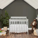Aden 4-in-1 Convertible Mini Crib - Mystic Gray