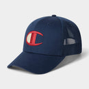 Champion Adult Logan Twill Trucker Hat - Navy
