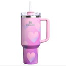 40 oz Stainless Steel H2.0 Flowstate Quencher Tumbler - Powder Pink