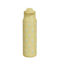 Stainless Steel Manual Chug Bottle - Yellow