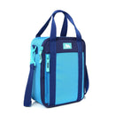 Classic Molded Lunch Bag with Ice Pack and Container - Blue