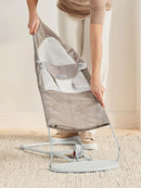 Extra Fabric Seat for Bouncer Balance Soft - Gray Beige/White / Mesh