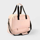 Weekender Bag with Drop-Bottom - Pink