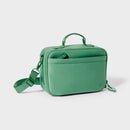 Faux Neoprene Lunch Tote - Sage Green