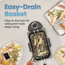 3.2qt Stainless Steel Deep Fryer