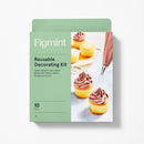 10pc Cake Decorating Set Clear