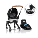 Gold Shyft DualRide Infant Car Seat and Stroller with Storage Bag & Canopy - Moonstone Gray