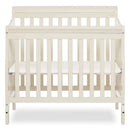 4 in 1 Aden Convertible Mini Crib, French White