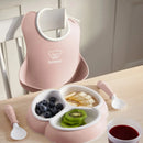 Mealtime Set, 4 pcs - Powder Pink