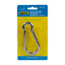 Seachoice Stainless Steel 4 in. L X 3/8 in. W Safety Spring Hook 1 pk