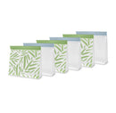 Ello 6-Pack Standing Sandwich Reusable Food Storage Bags - Green