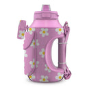 64oz Water Bottle with Bag - Pink Daisy