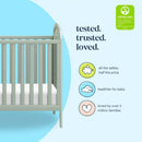 Beau Convertible 3-In-1 Crib - Light Sage
