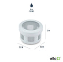 6pk Plastic Condiment Food Storage Containers
