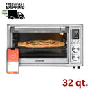Smart Air Fryer Toaster Oven - 32 Quart Silver