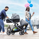 Evenflo Pivot Xpand Travel System with LiteMax - Sabino Gray