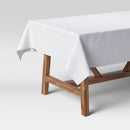 Solid White Tablecloth - 84" x 60"