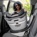 Gold Revolve 360 Slim 2-in-1 Rotating Convertible Car Seat - Pearl Gray