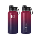 32oz Wide Mouth Sports Water Bottle - Dark Rainbow