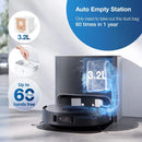 Deebot X1 Plus All-in-One Robot Vacuum Cleaner and Mop with Auto-Empty Station